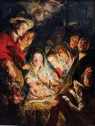 Jacob Jordaens The Adoration of the Shepherds oil painting reproduction